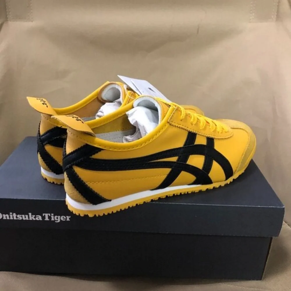 Onitsuka Tiger by Asics Yellow and Black Sneakers - Picture 9 of 9
